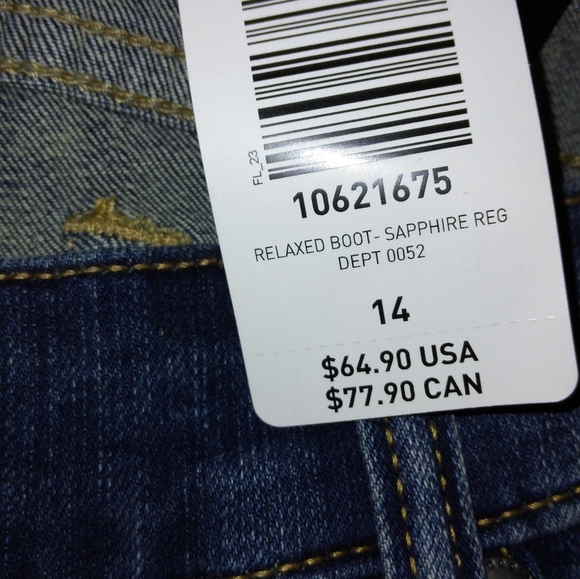Torrid Relaxed boot cut Jean 14 R - Picture 3 of 5